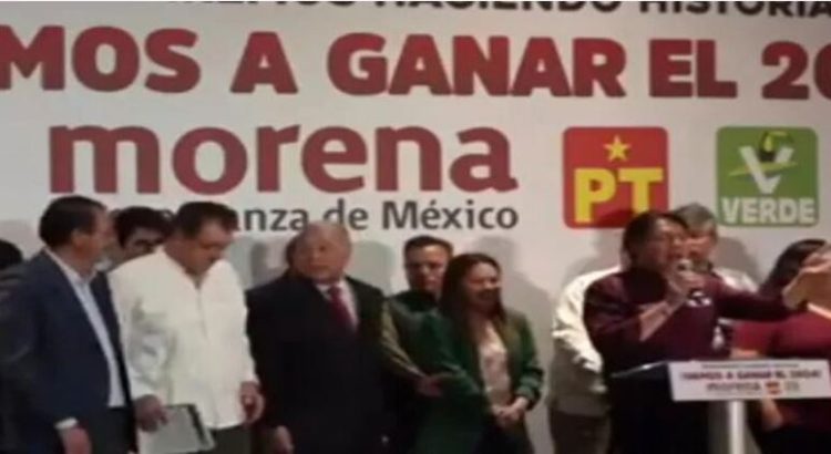 Ratifican Morena, PT y Verde alianza para el Plan C