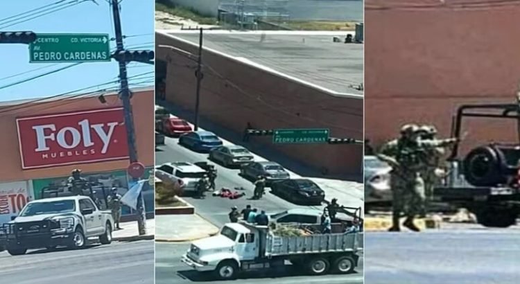 Balacera en Reynosa, atacan a la Guardia Nacional Balacera en Reynosa, atacan a la Guardia Nacional