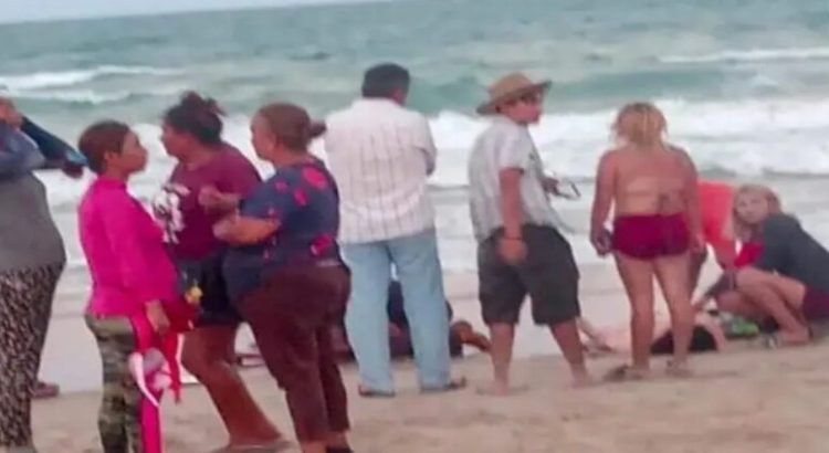 Tragedia en playa de Tamaulipas, tres personas pierden la vida Tragedia en playa de Tamaulipas, tres personas pierden la vida