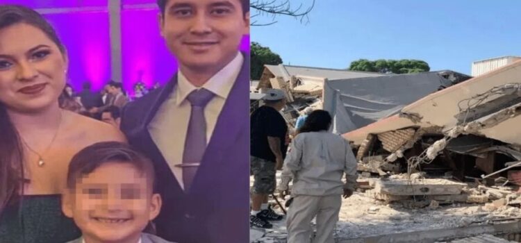 Pareja de doctores y su hijo mueren durante derrumbe en iglesia de Tamaulipas