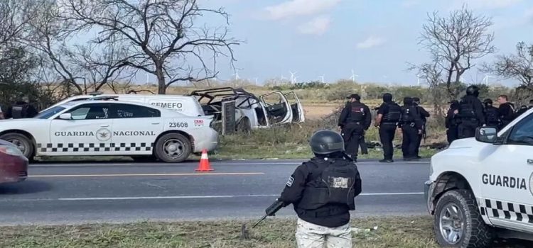 Policías fallecidos en la carretera Reynosa- San Fernando