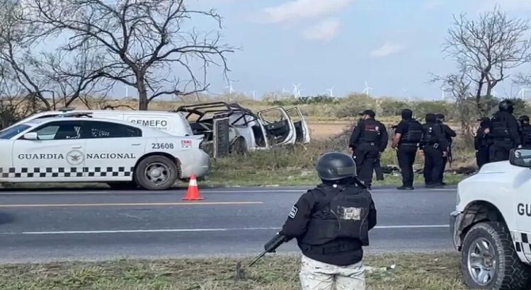 Policías fallecidos en la carretera Reynosa- San Fernando