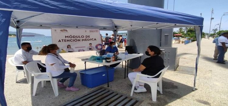Se establecerán 15 módulos para atención médica en sitios turísticos al sur de Tamaulipas