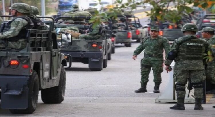 Llega otro contingente de militares a la frontera de Tamaulipas