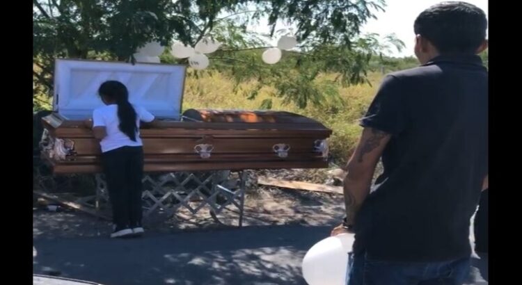 Le dan el último adiós al joven Pedro Israel en Reynosa