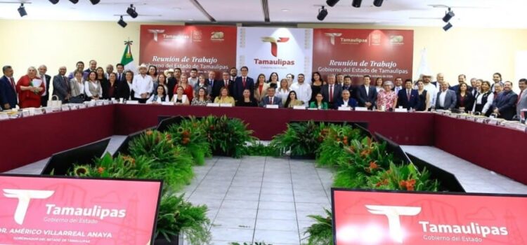 El gobierno de Américo garantiza la obra pública para los 43 municipios de Tamaulipas