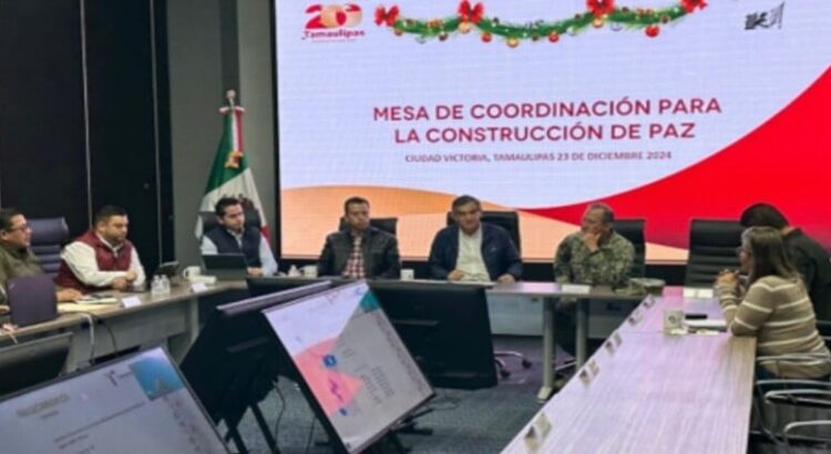 El gobernador Américo Villarreal instruye reforzar operativos por fiestas navideñas en Tamaulipas