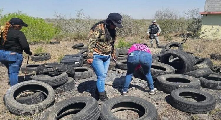 El colectivo Amor por los Desaparecidos localizan restos óseos en Tamaulipas