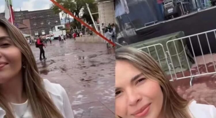 Cantante ofrece concierto… sin público