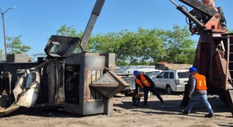 En Reynosa son destruidos 32 unidades monstruo