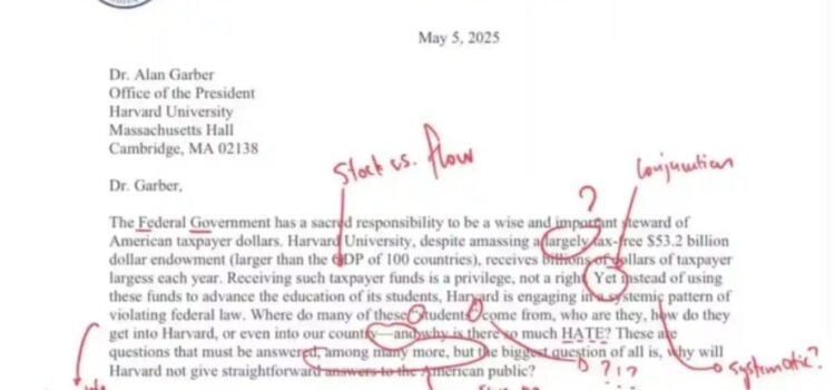 Secretaria de Educación envía carta a Harvard… plagada de errores gramaticales