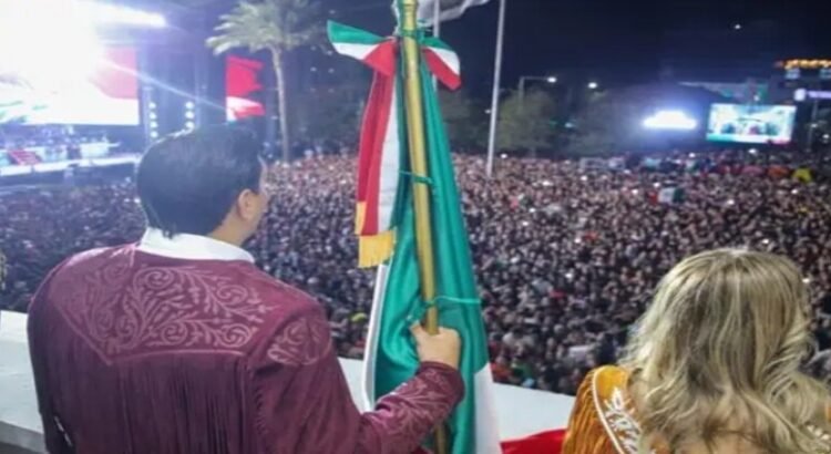 Celebran el Grito de Independencia en Reynosa, Tamaulipas