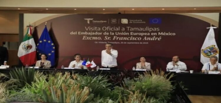 El embajador de la Unión Europea destaca las condiciones de seguridad en Tamaulipas