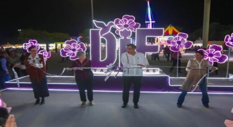 El DIF del estado de Tamaulipas promueve la integración familiar en la Feria 2025