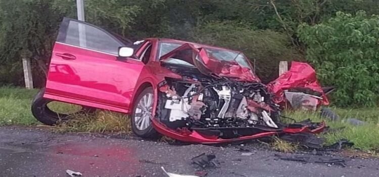 Se reportan personas sin vida tras un accidente en la Carretera Federal 83 en Tamaulipas