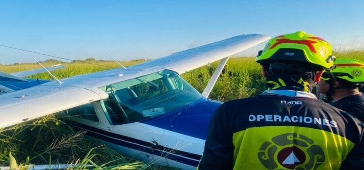 Una avioneta se desploma en Tamaulipas, los tripulantes se dirigían a Tampico