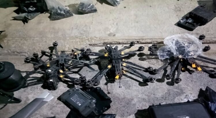 En un fin de semana se decomisaron 22 drones en el estado de Tamaulipas