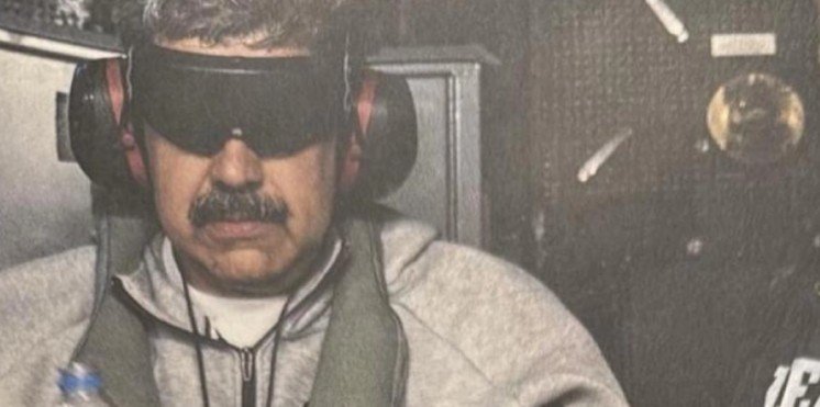 Difunde Trump imagen de la presunta detención de Nicolás Maduro